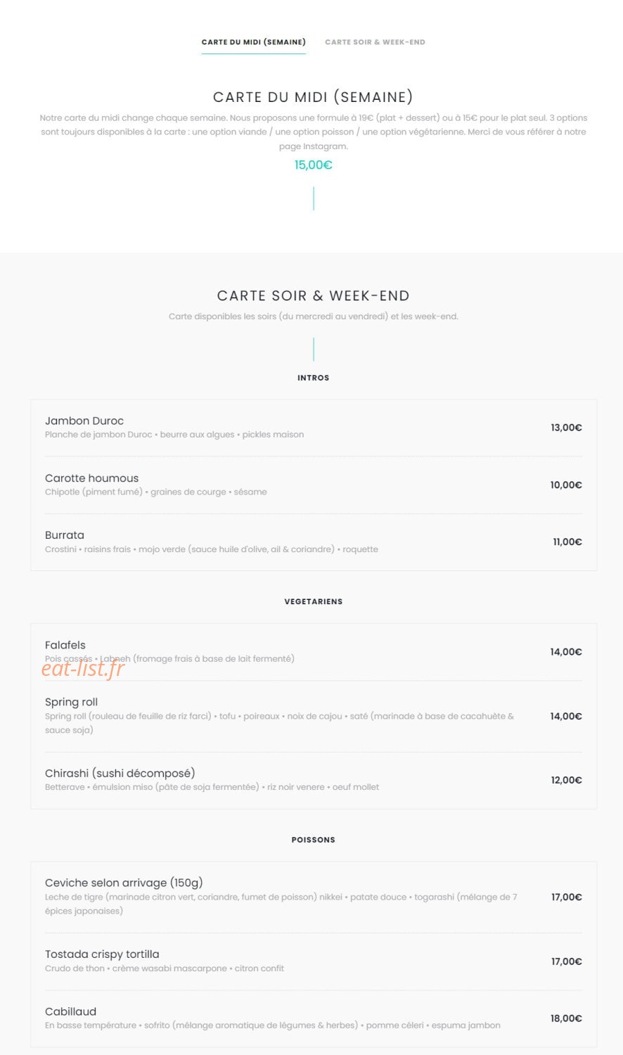 Nuance — carte page 1