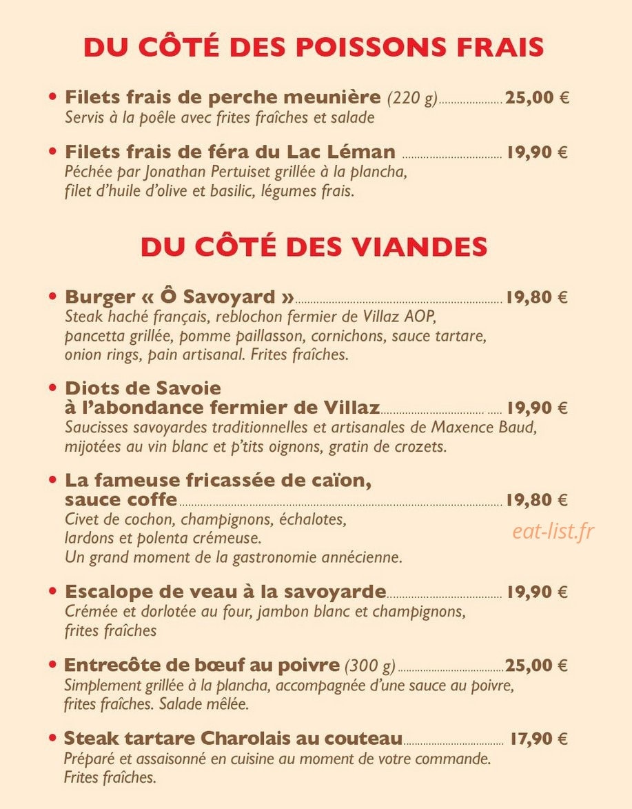Ô Savoyard — carte page 3