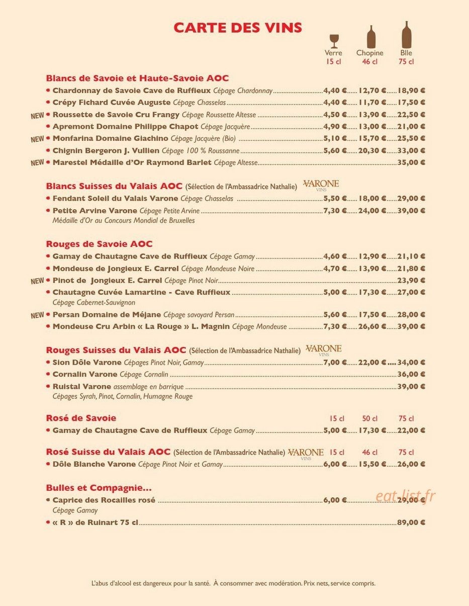 Ô Savoyard — carte page 8