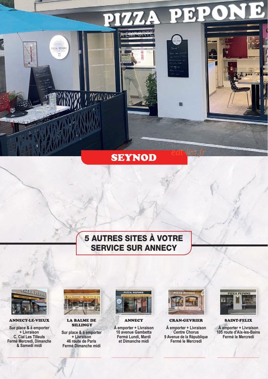 Pizza Pepone — carte page 4