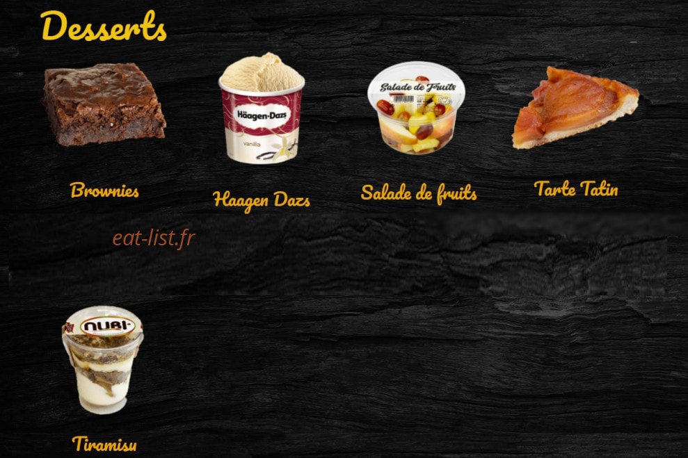 Pronto's Pizza — carte page 6