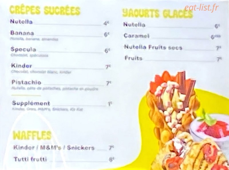 Waffle Coffee — carte page 3