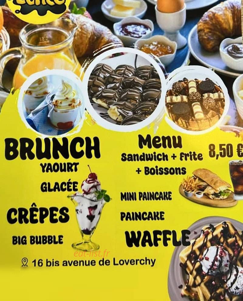 Waffle Coffee — carte page 1