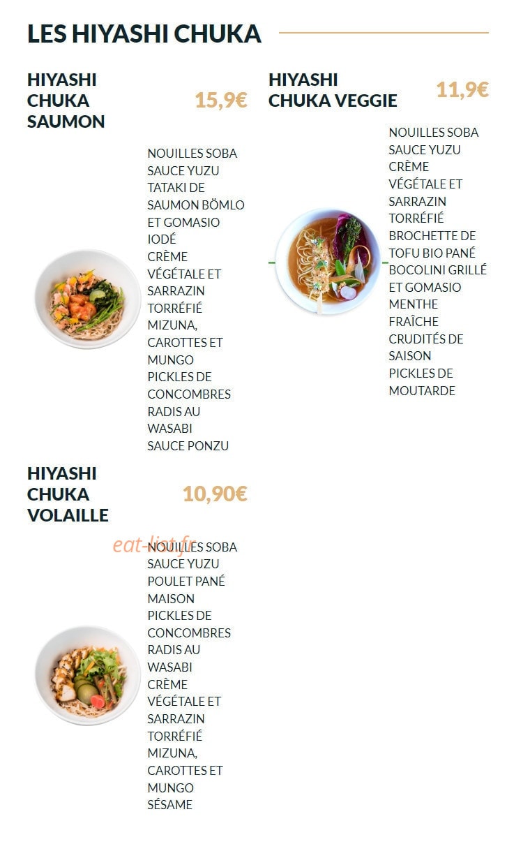 Yatta Ramen — carte page 4