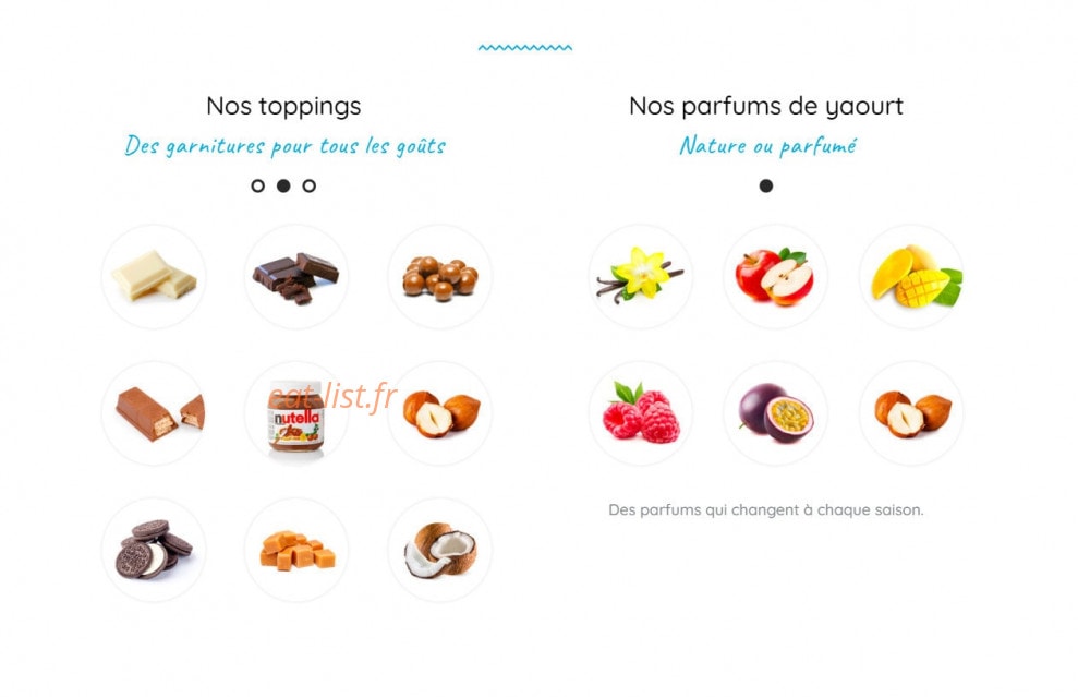 Yogolicious — carte page 2