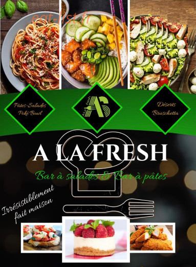 A la fresh — carte page 1