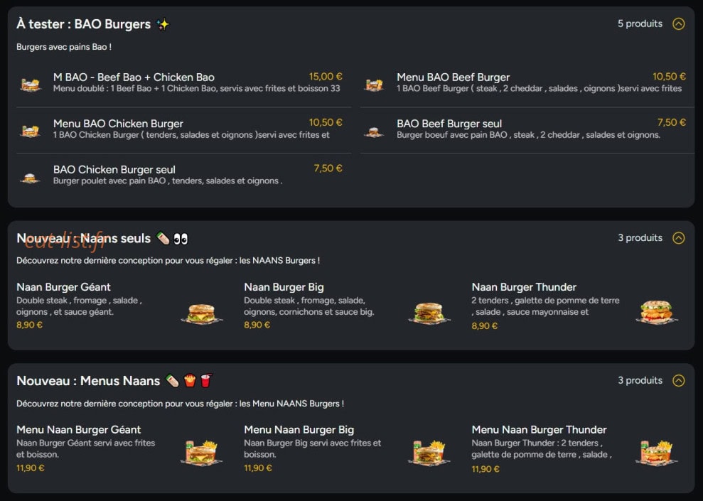 Big M — carte page 3