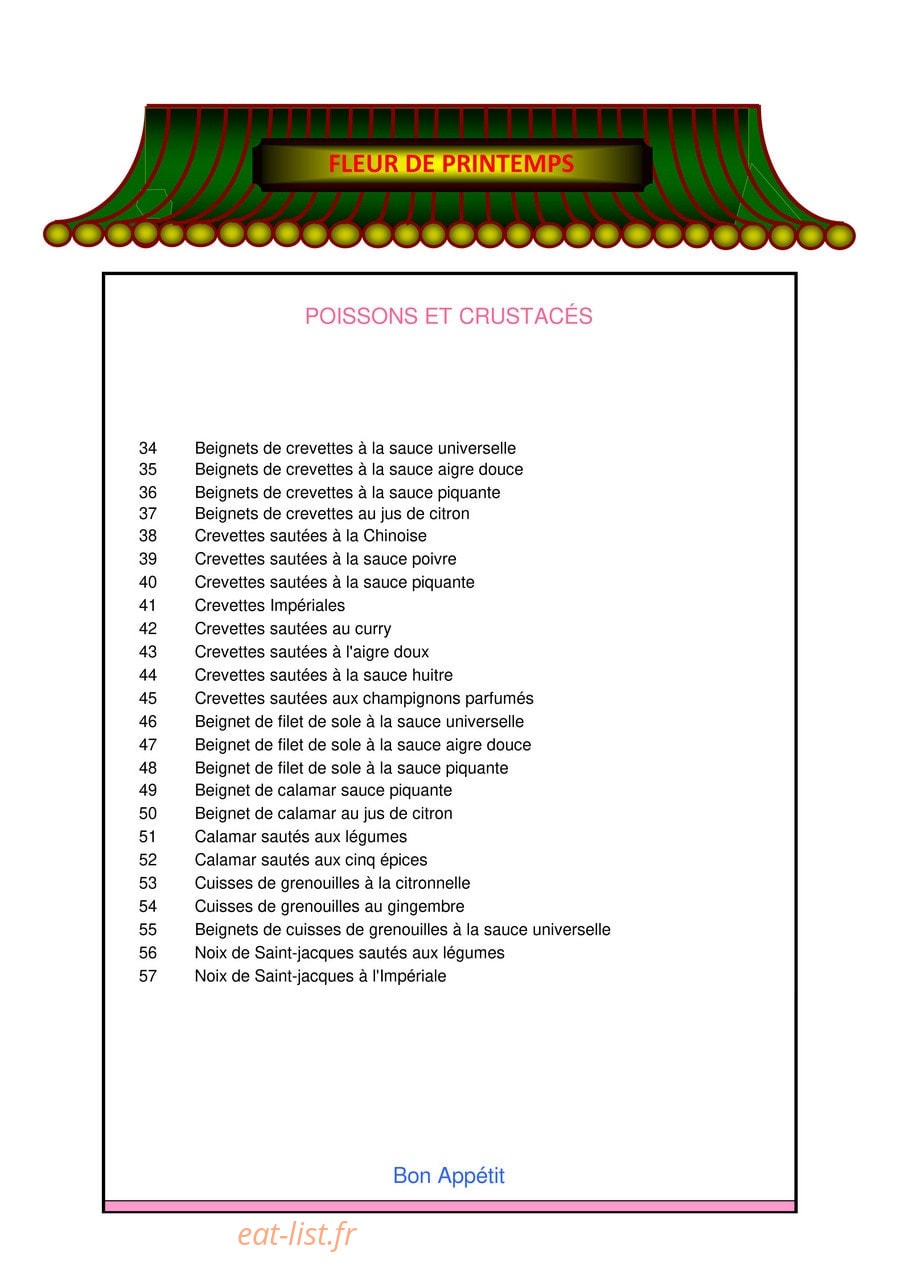 Fleur de Printemps — carte page 3
