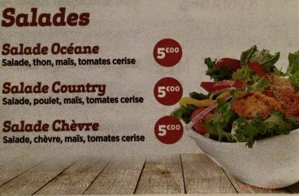 H'burger — carte page 5