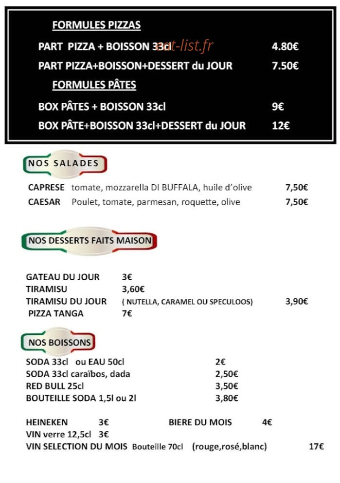 Il Gusto — carte page 5