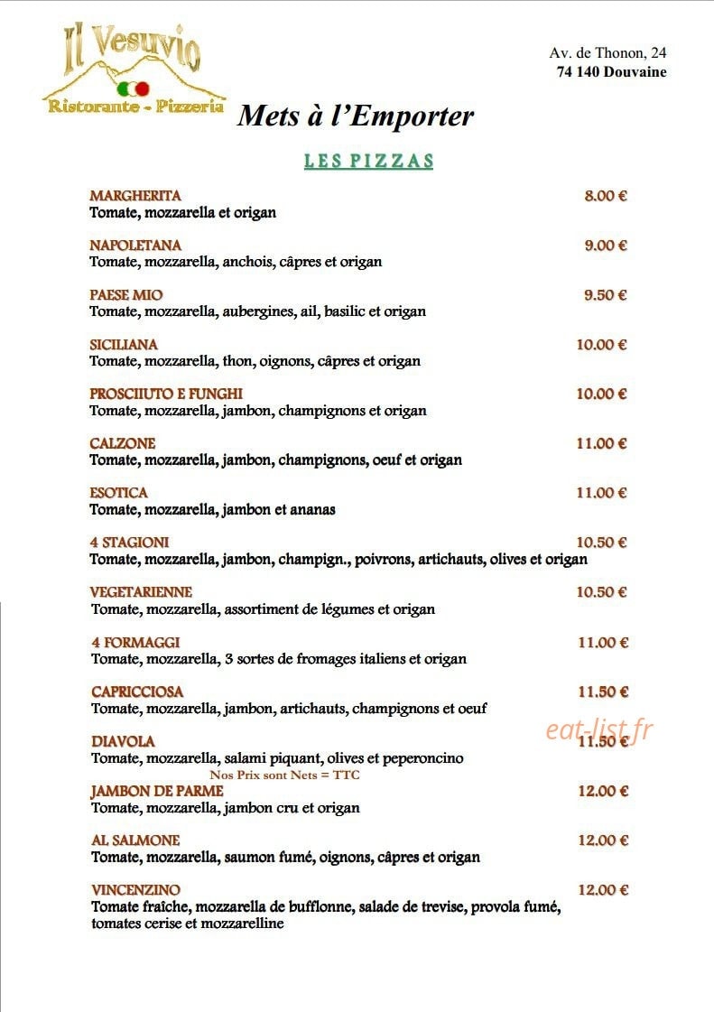Il Vesuvio — carte page 1