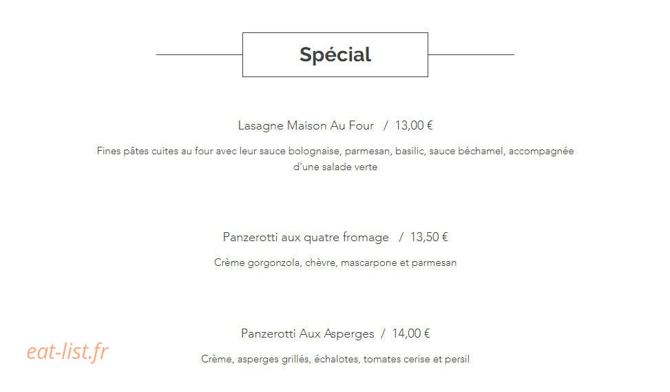 La table Meli — carte page 6