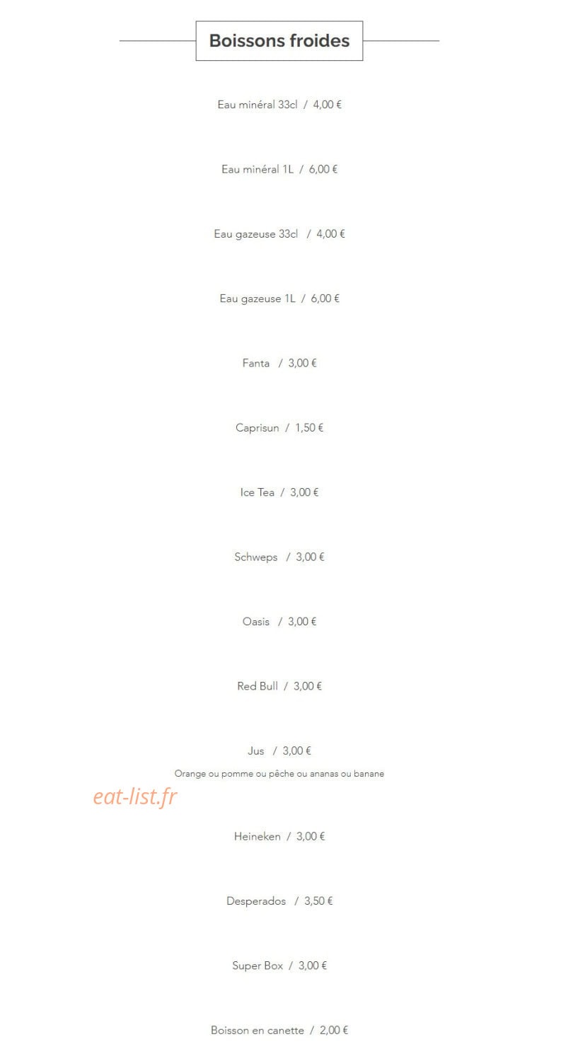 La table Meli — carte page 10