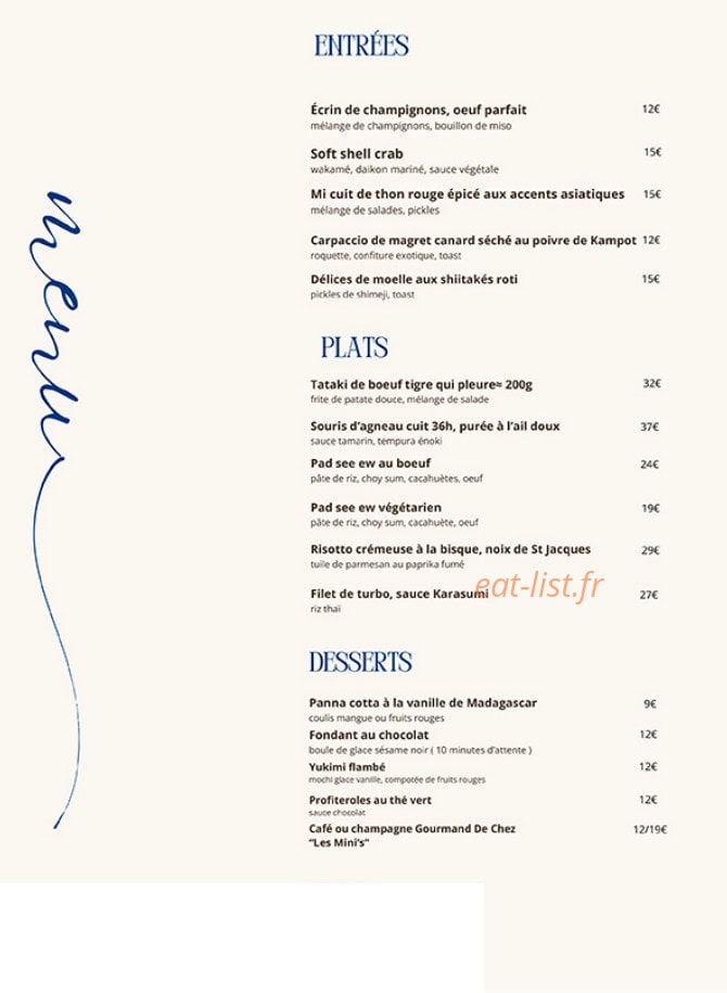 Le Paul Bert — carte page 1