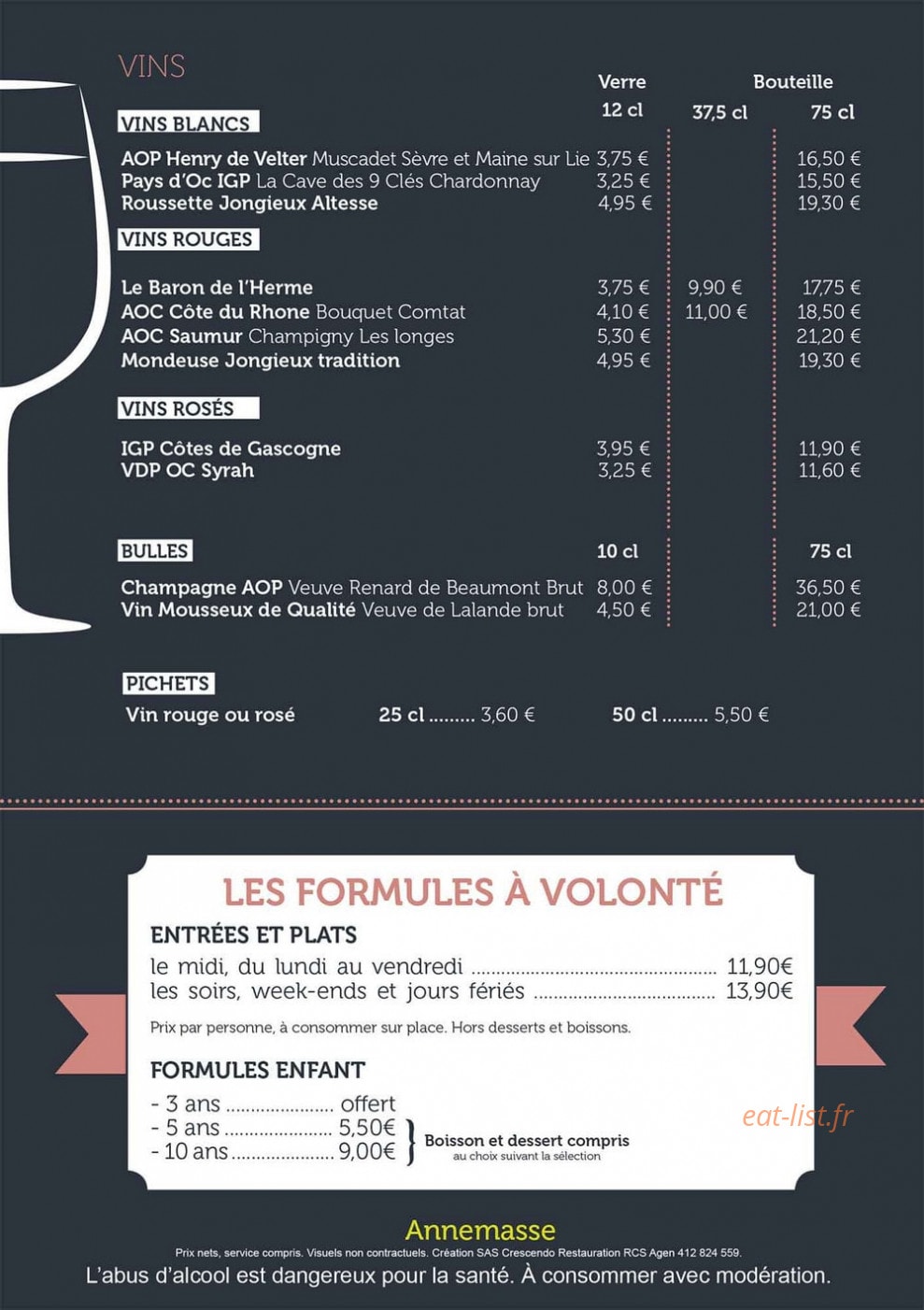 Les Comptoirs d'Alice — carte page 5