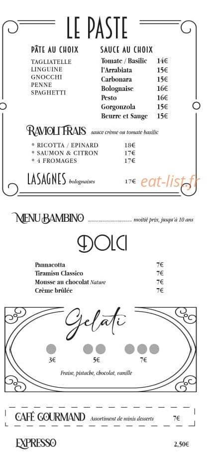 Little Italy — carte page 3