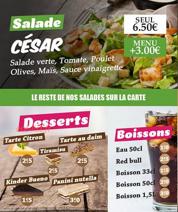 Mc Crusty — carte page 5
