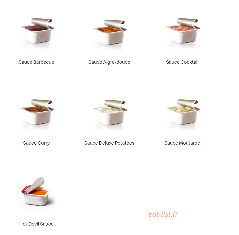 Mc Donald's — carte page 12