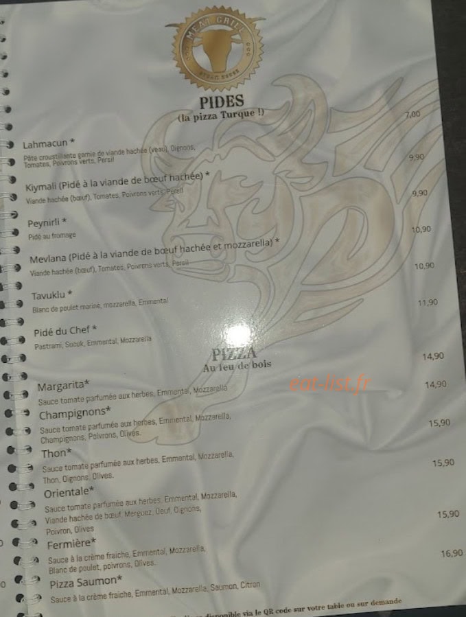 Meat Gril — carte page 2