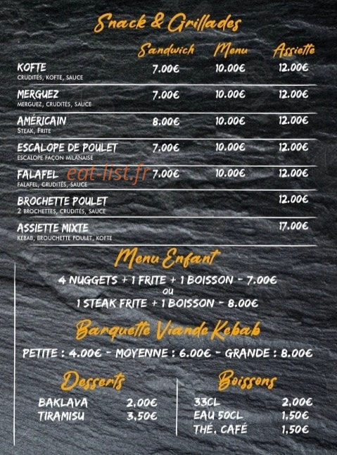 Melyadem kebab Berliner — carte page 3