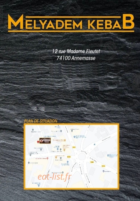 Melyadem kebab Berliner — carte page 1