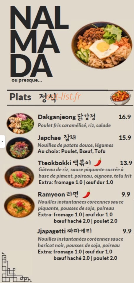 Nalmada — carte page 1