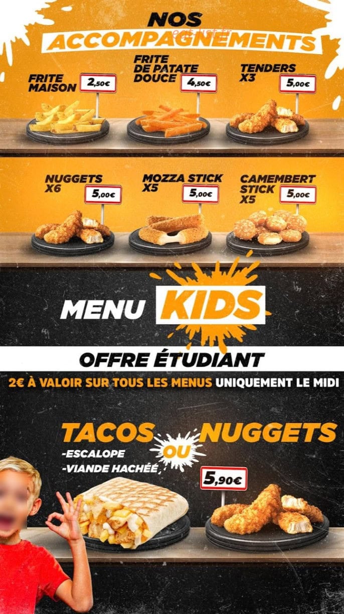Pirogue Food — carte page 4