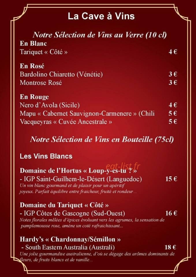 Pizza Bella — carte page 13