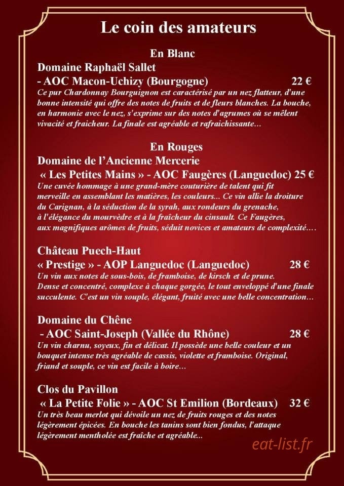Pizza Bella — carte page 16
