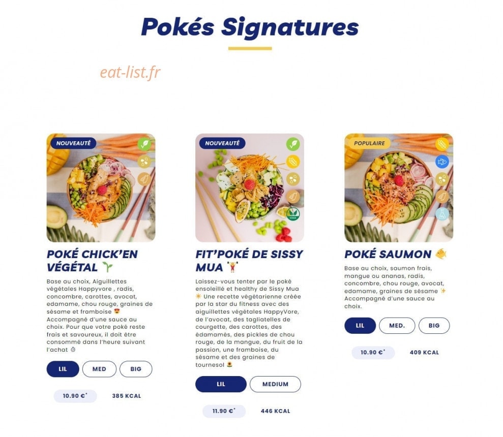 Pokawa — carte page 5