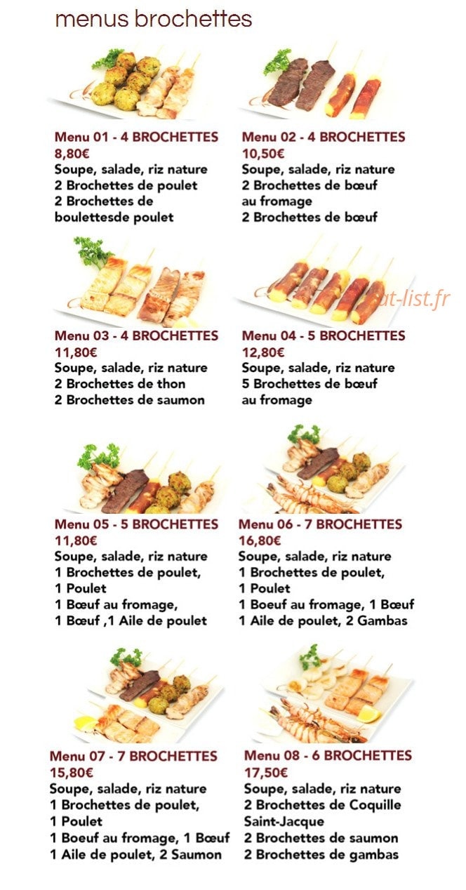 Sushi Kyo — carte page 7