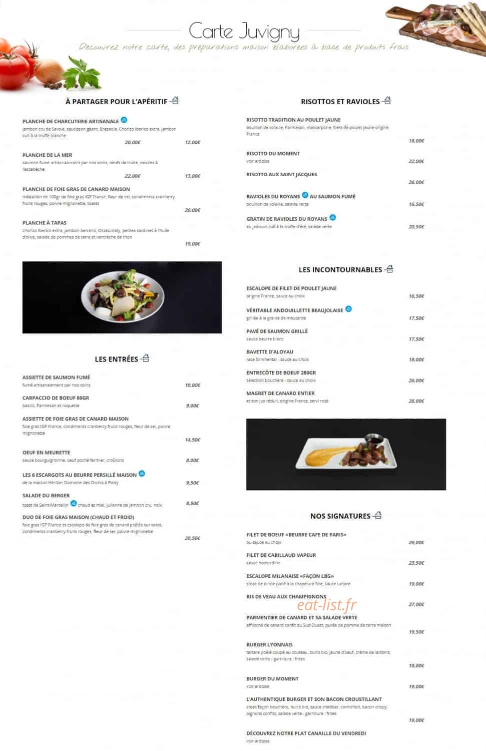La Brasserie Gourmande — carte page 2