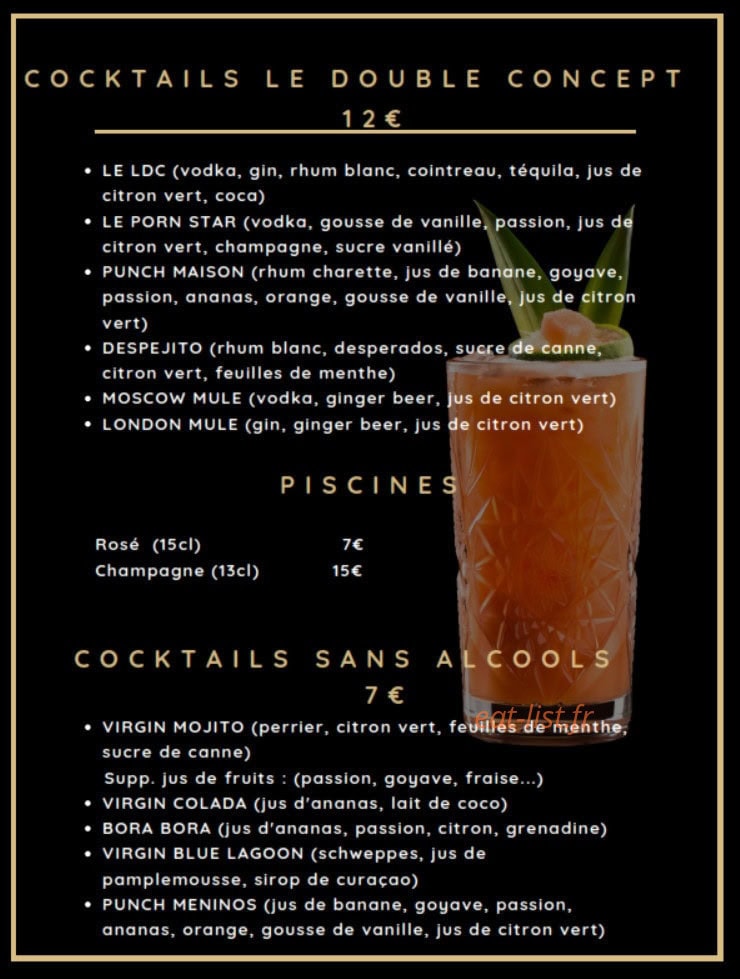 Le Double Concept — carte page 16