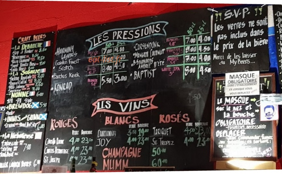 My Beers — carte page 2
