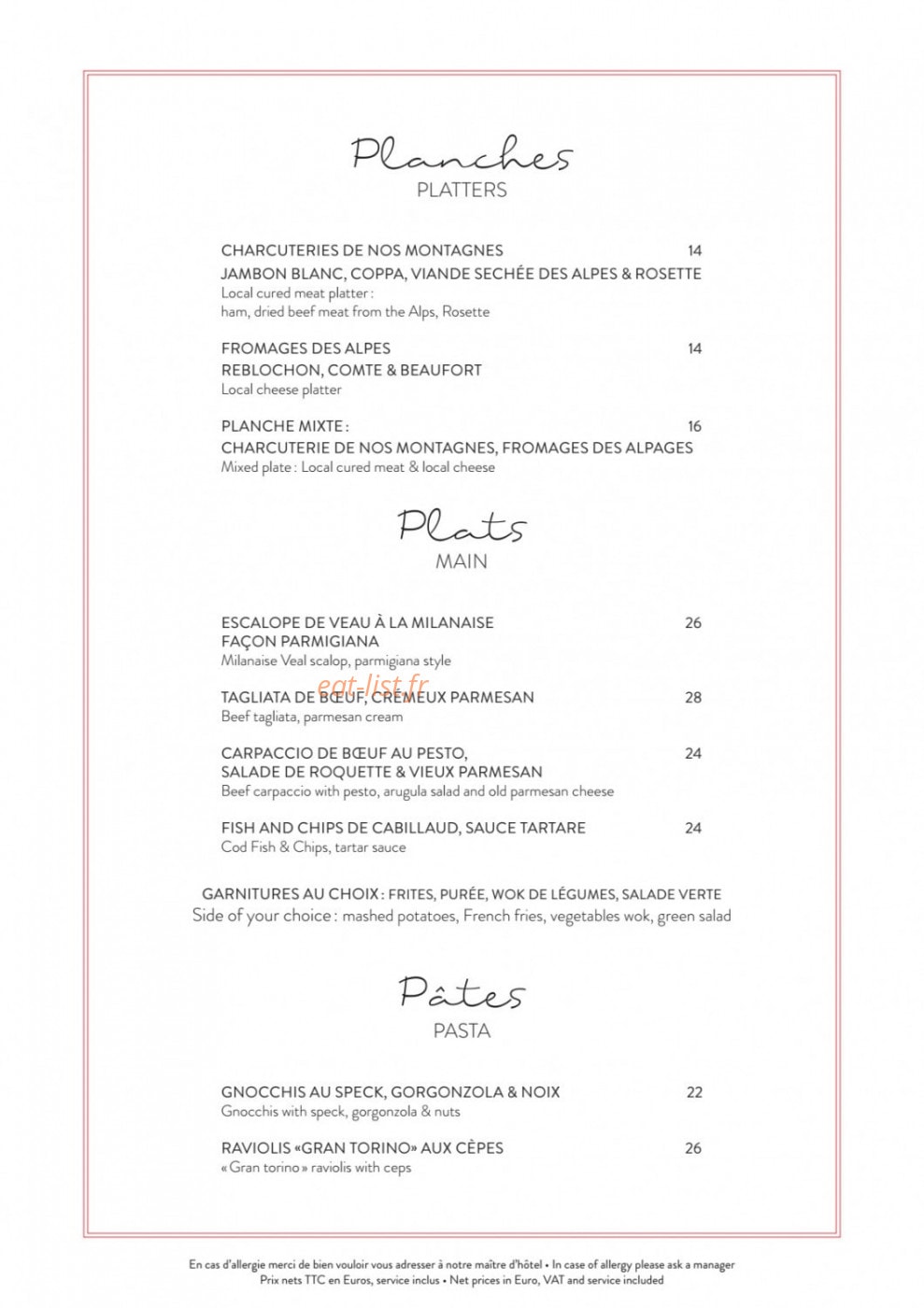 Le Chapka — carte page 2