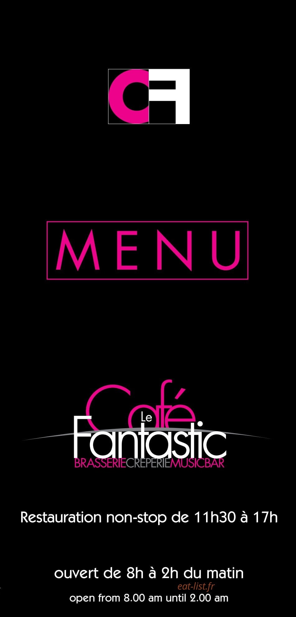 Le Fantastic — carte page 1