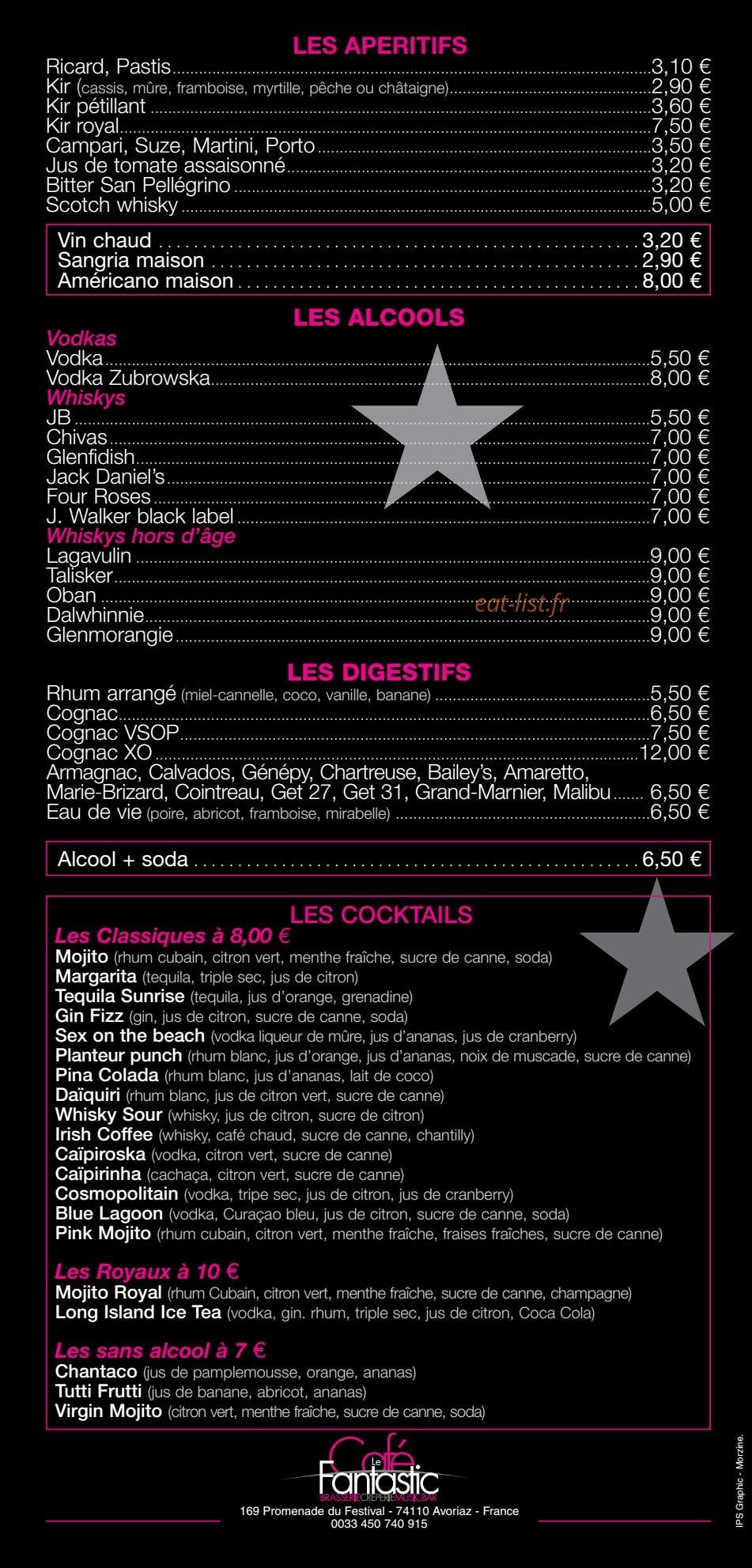 Le Fantastic — carte page 6