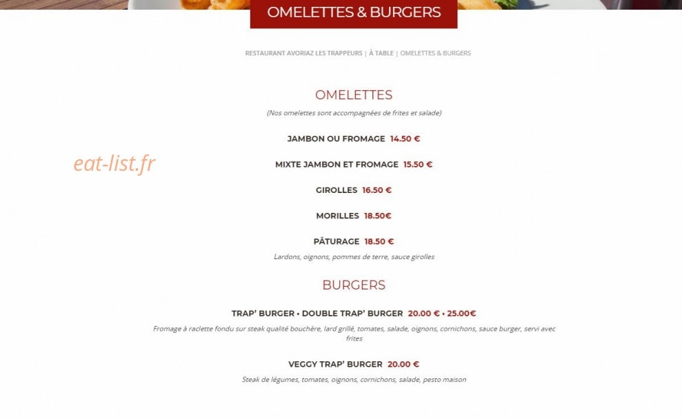 Les Trappeurs — carte page 3