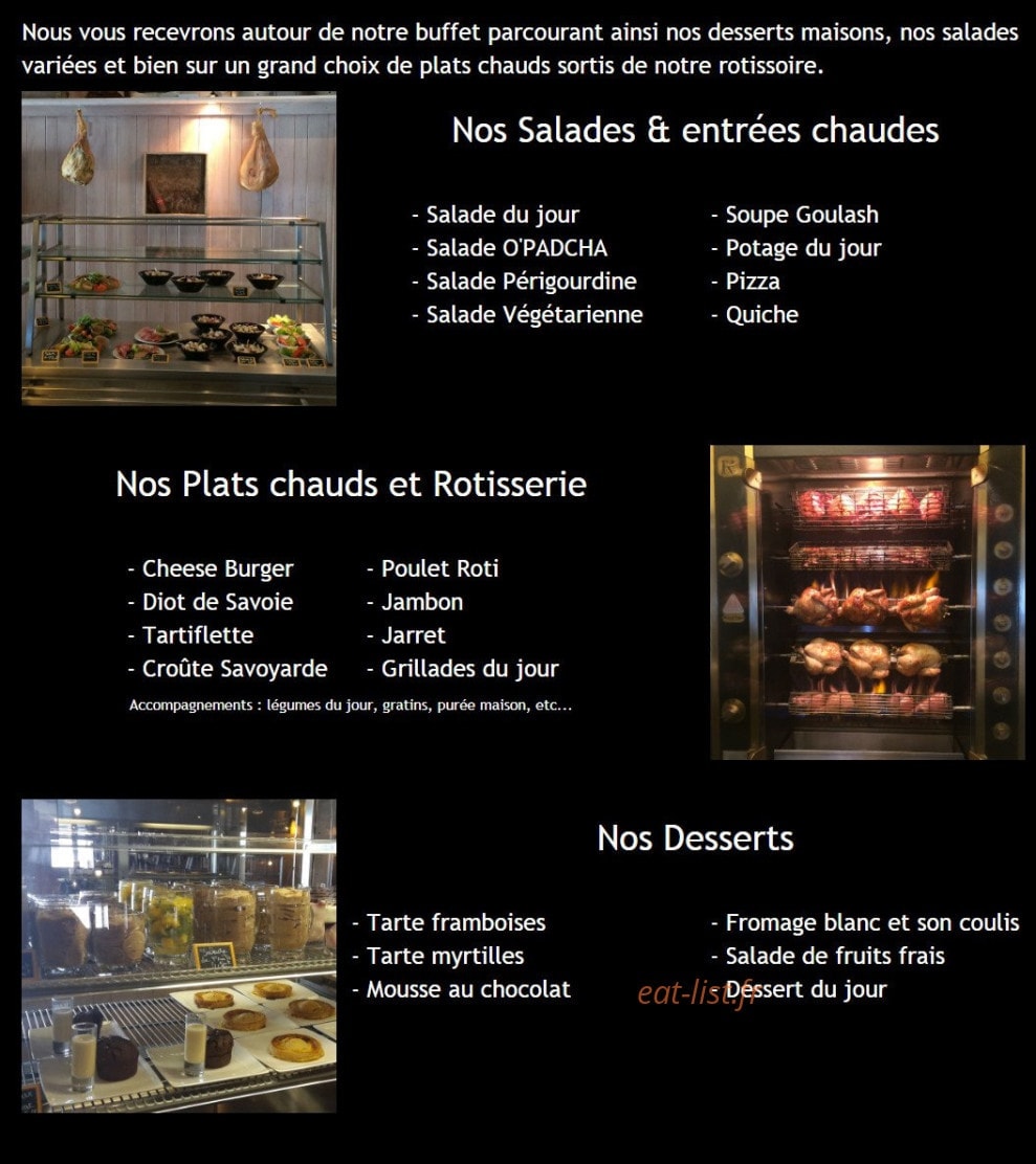 O'Padcha — carte page 1
