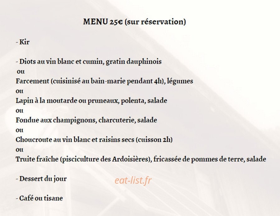 Chalet d'alpage — carte page 2