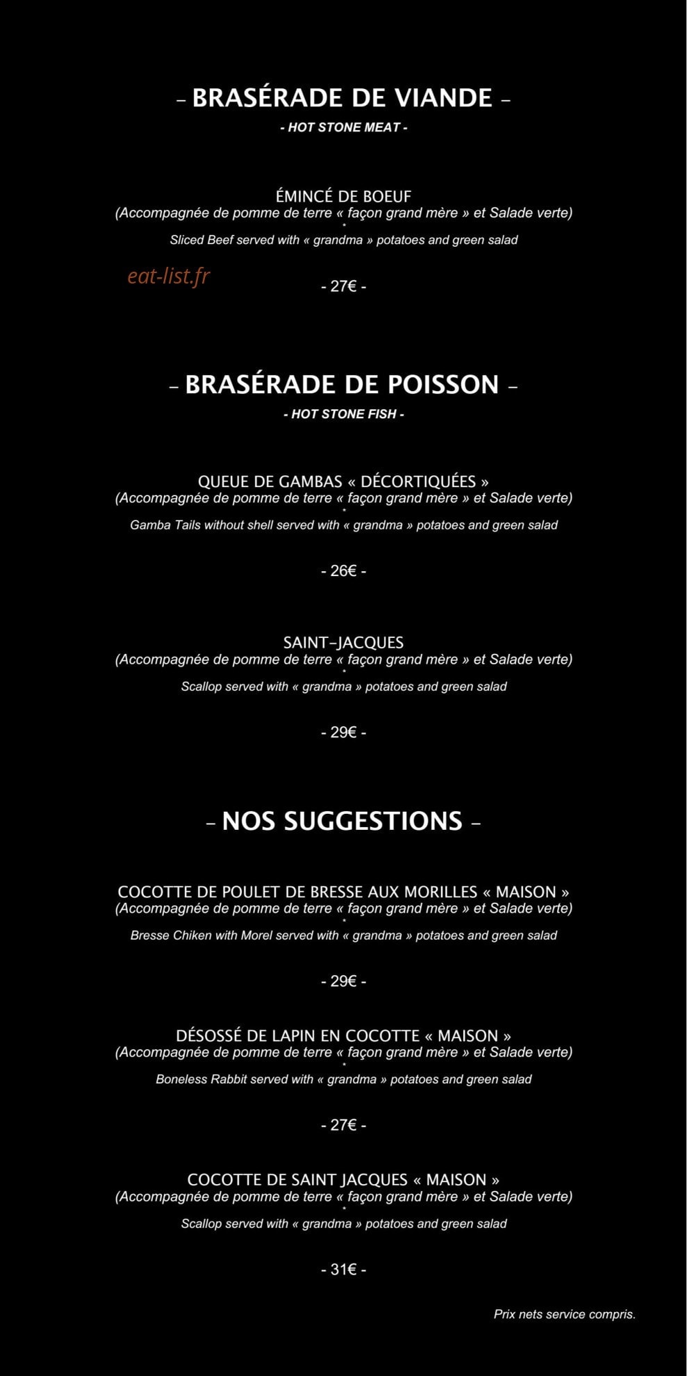 exclusif — carte page 2