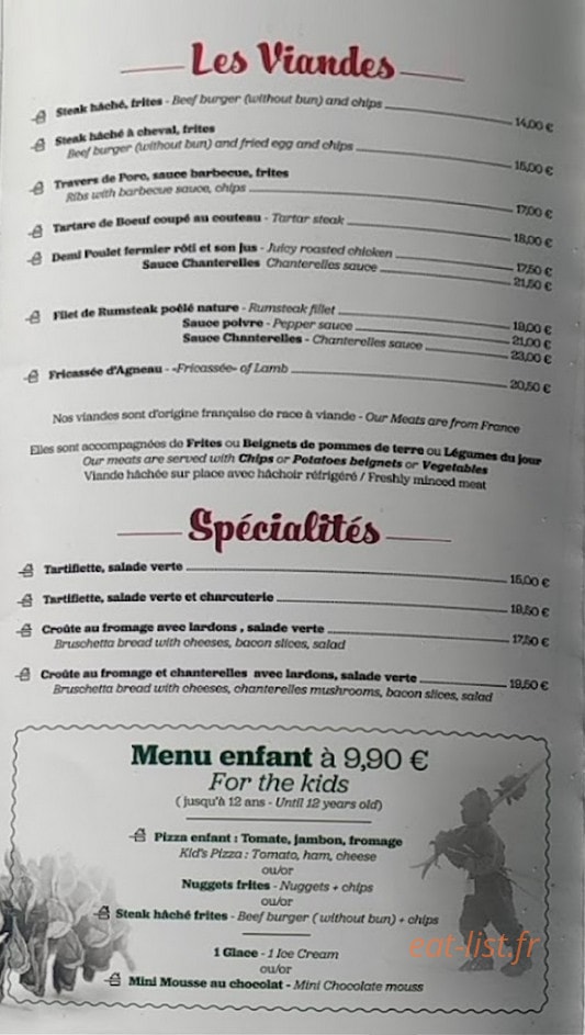 La Pomme de Pin — carte page 2
