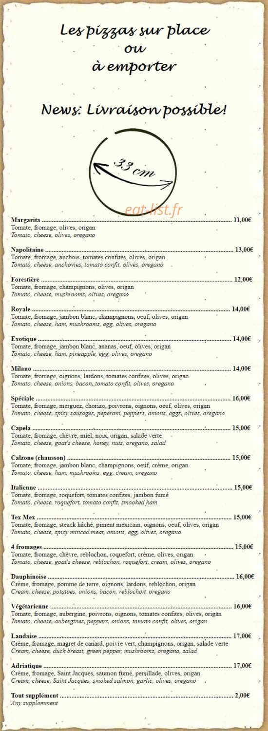 Le Rocher — carte page 1