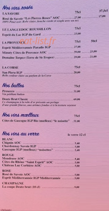 Le Verdoyant — carte page 4
