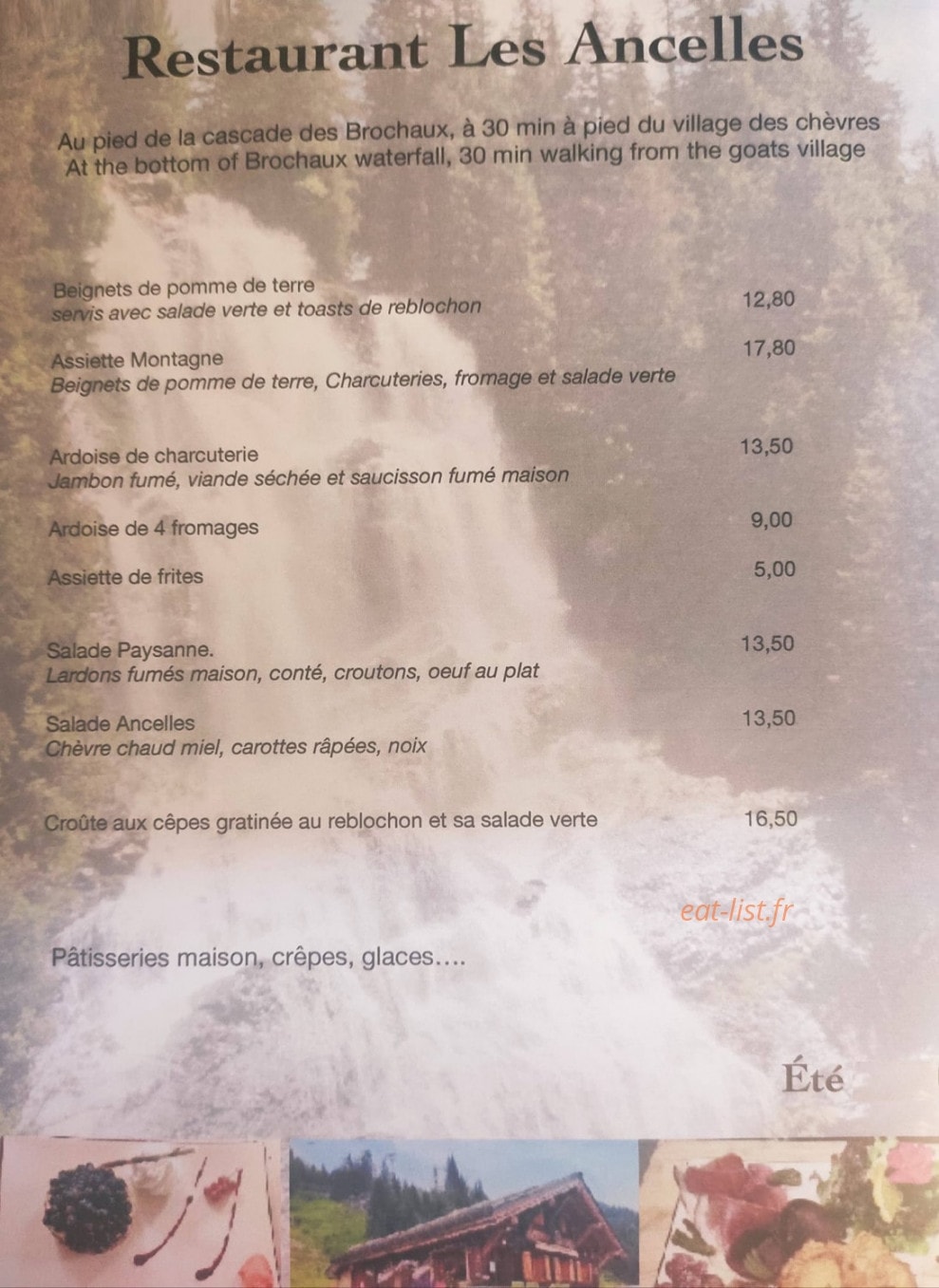 Les Ancelles — carte page 1