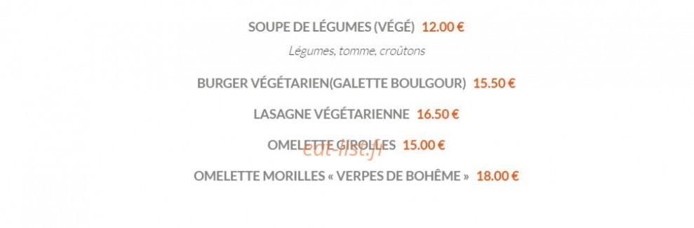 Chez Flo — carte page 4