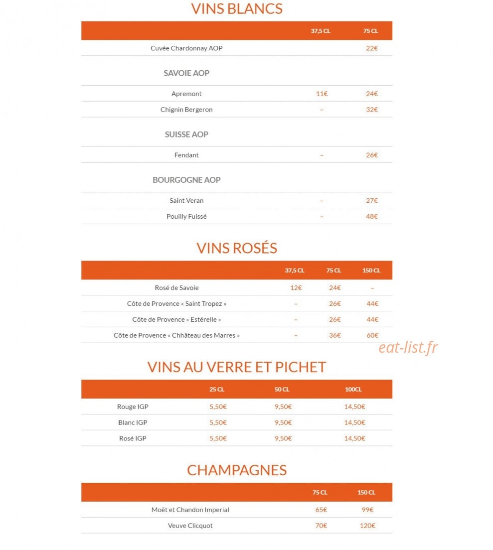 Chez Flo — carte page 10