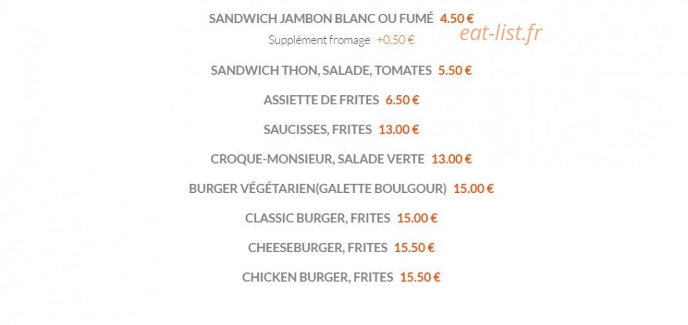 Chez Flo — carte page 7