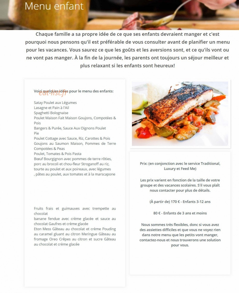 Chez Toi — carte page 1