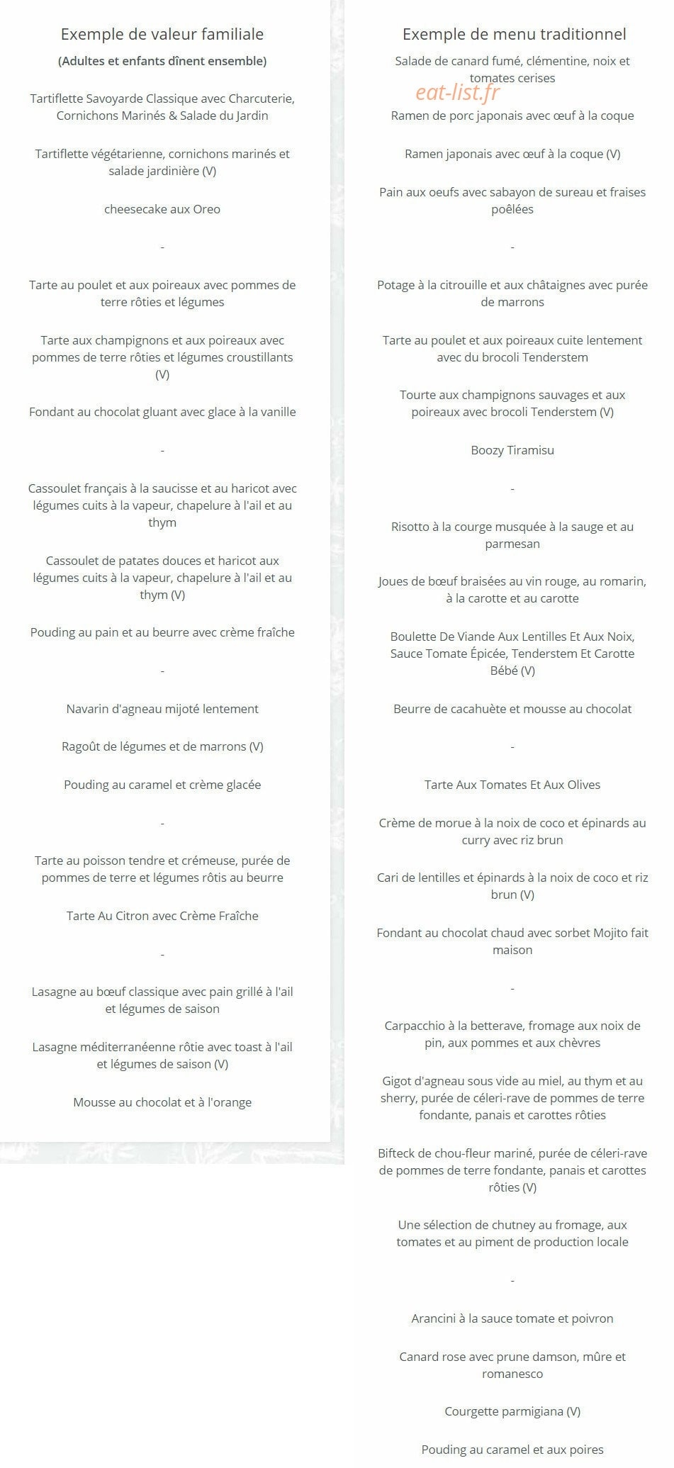 Chez Toi — carte page 2